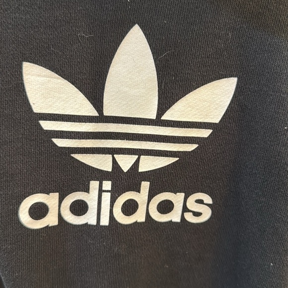 Adidas Black Hoodie with Logo Size 4T - Picture 4 of 4